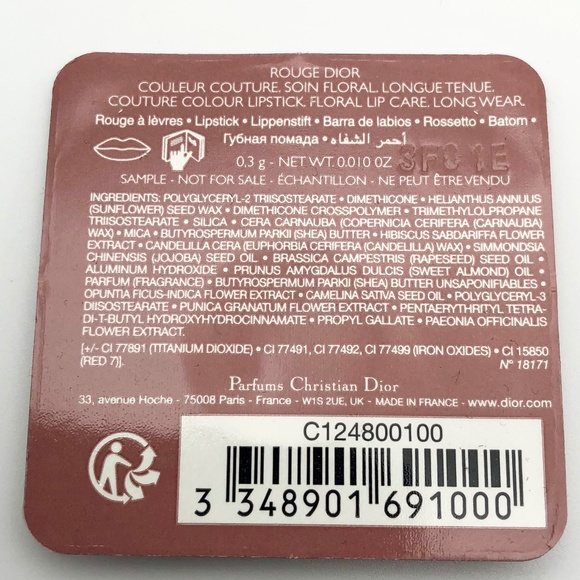 DIOR Pouch & Lipstick Bundle Set NEW - Picture 3 of 4